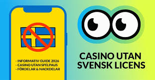 Utforska Casinon Utan Svensk Licens Möjligheter och Risker